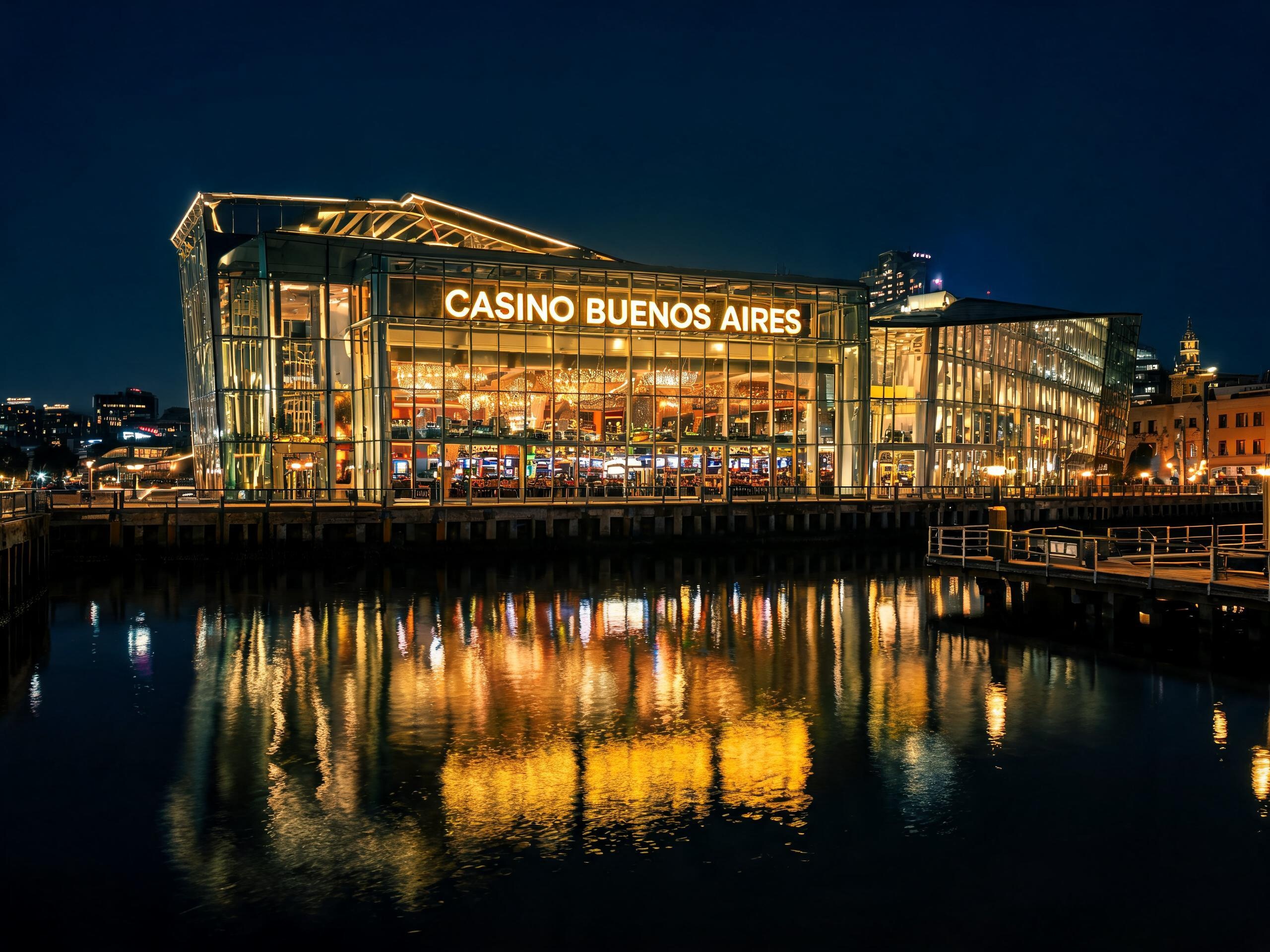 Casino Buenos Aires, Puerto Madero, sala de juego en CABA