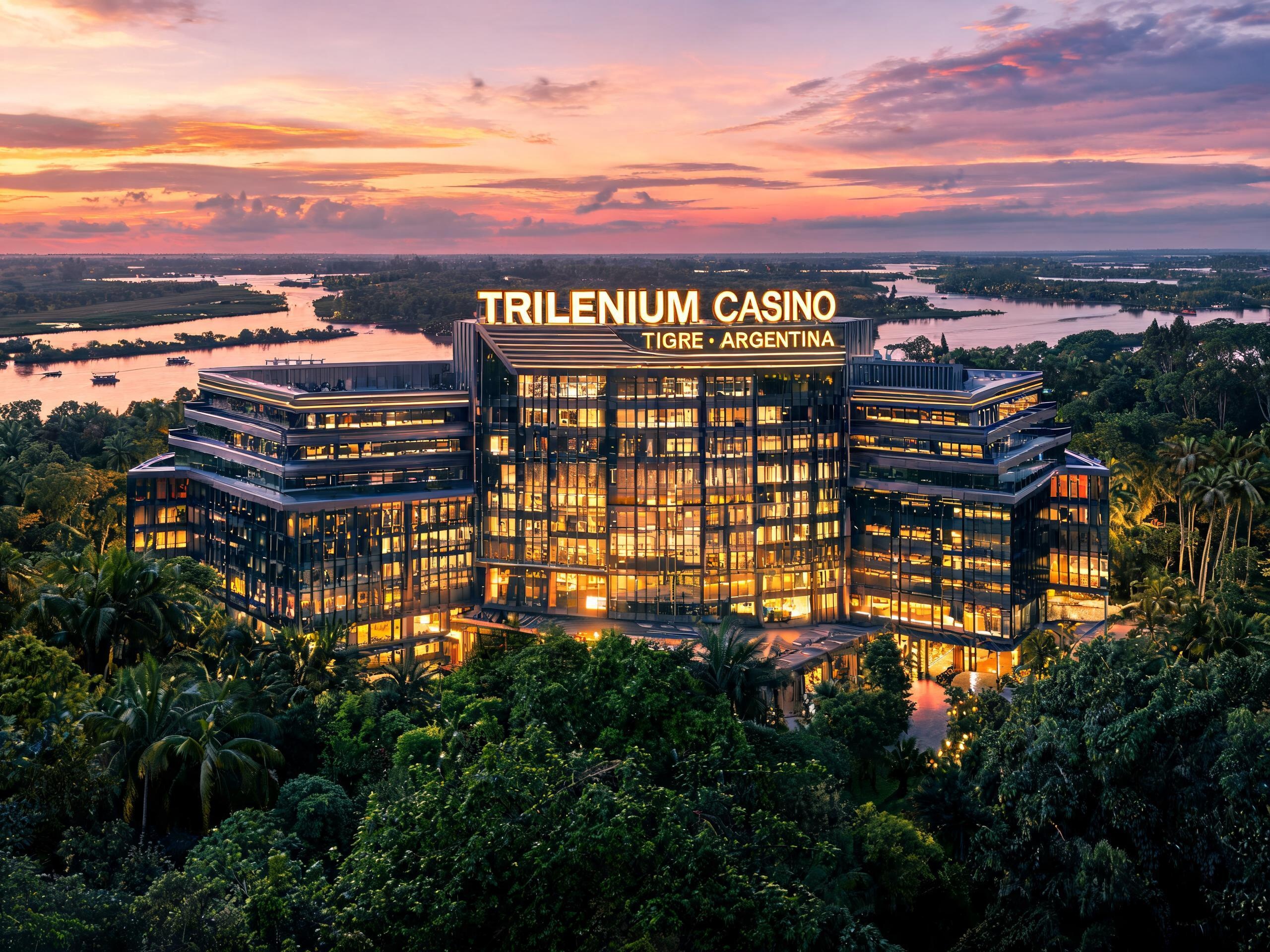 Trilenium Casino en Tigre, complejo de juego del Conurbano